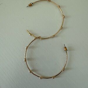 Gold Hoop Earrings
